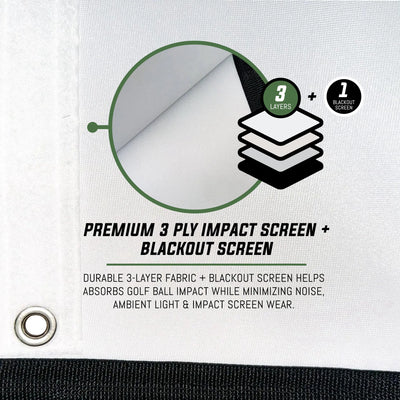 SportScreen Vanish Series Retractable Golf Enclosure