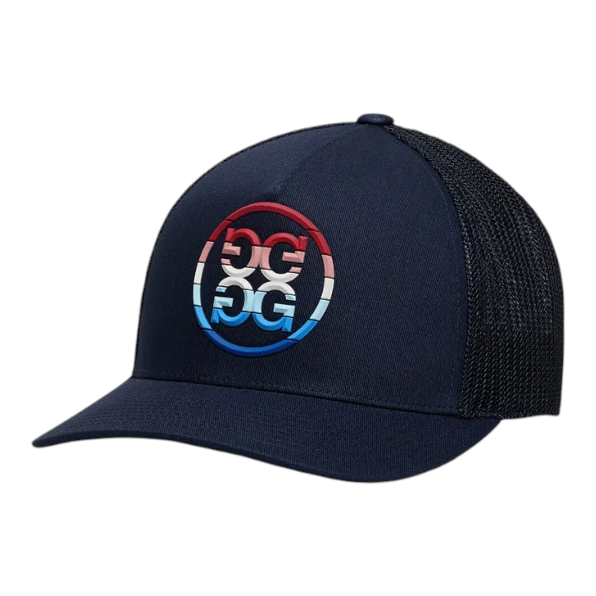 G/FORE Pops Gradient Tall Trucker Golf Hat | Clarkes Golf