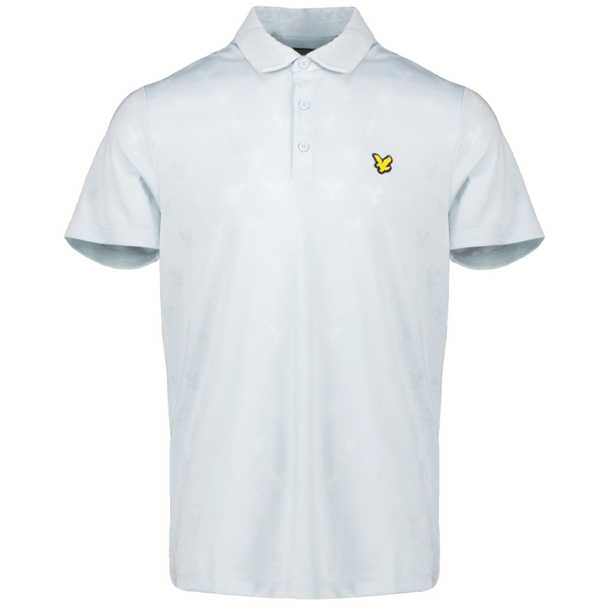 Lyle & Scott Jacquard Golf Polo Shirt SP1562G