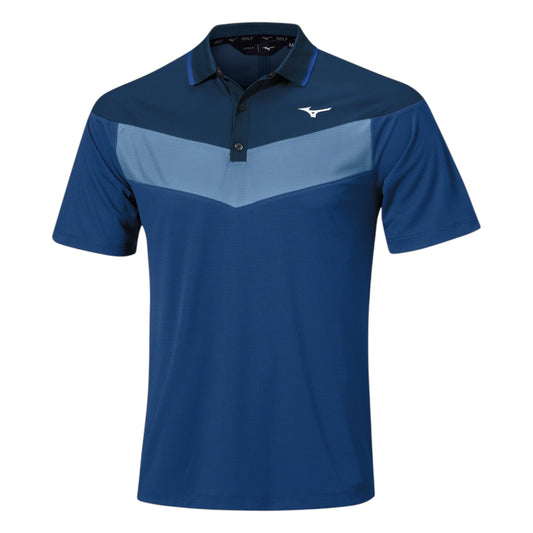 Mizuno Block Interlock Golf Polo Shirt 52GAB035