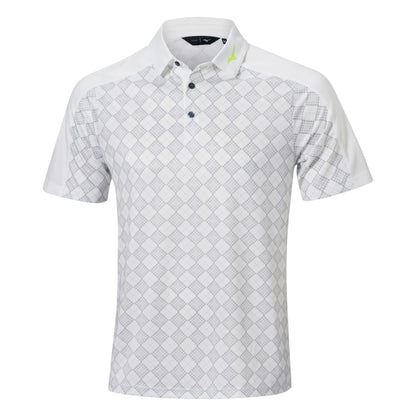 Mizuno Dynamic Interlock Graphic Golf Polo Shirt 52GAB036