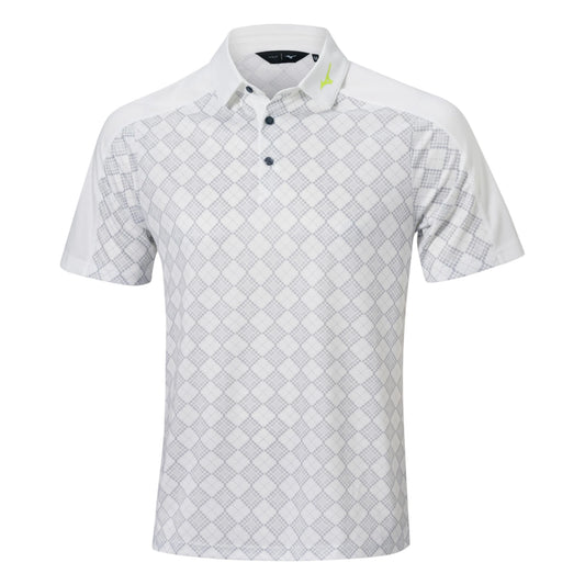 Mizuno Dynamic Interlock Graphic Golf Polo Shirt 52GAB036