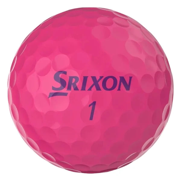 Srixon Soft Feel Lady Double Dozen Pink Golf Balls | FREE Personalisation
