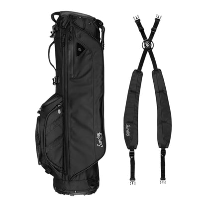 Sunday Golf Storm Ryder Golf Bag BAG410-SR-BLK