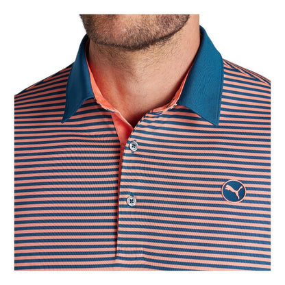Puma Pure Stripe Golf Polo Shirt 624475