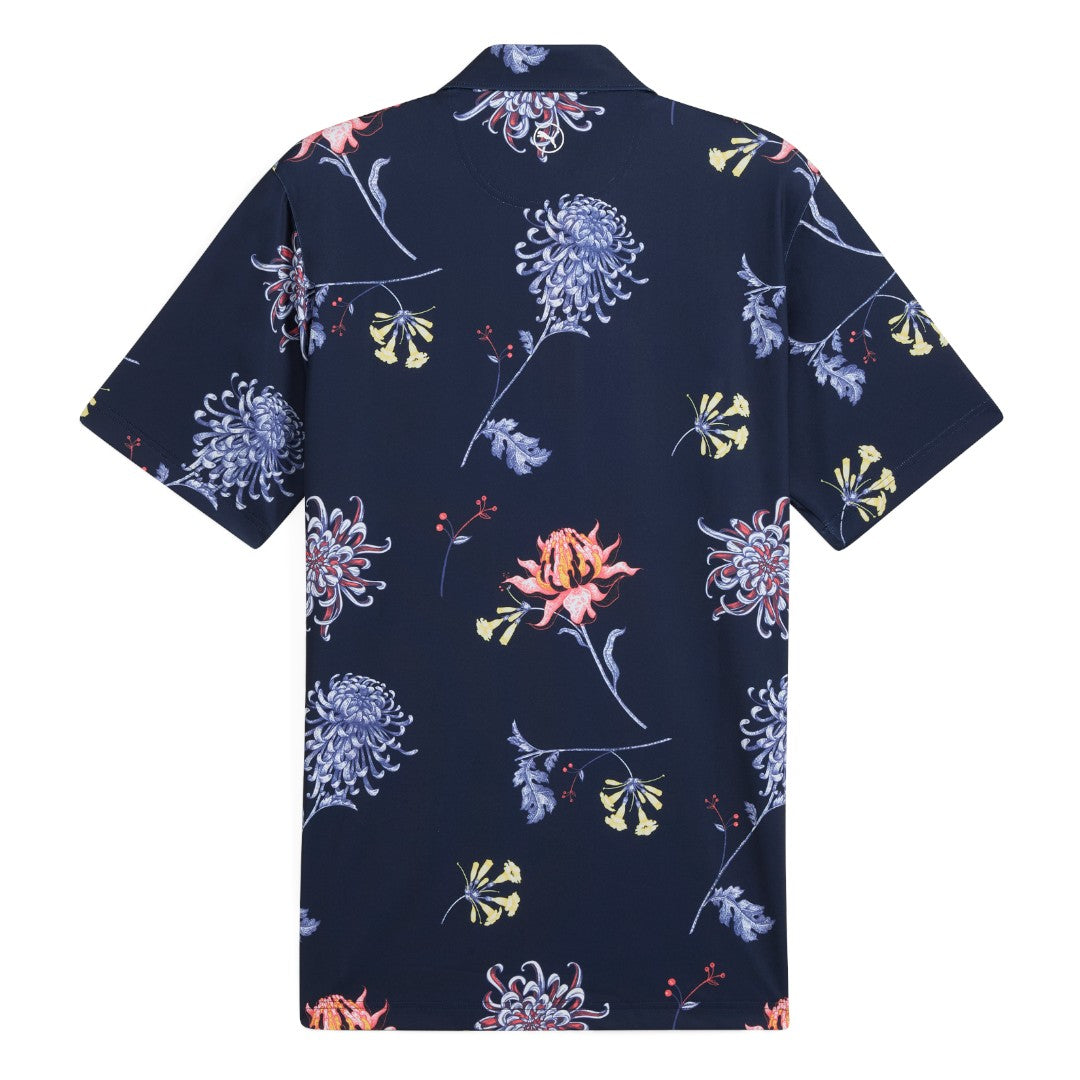 Puma MATTR Dahlia Golf Polo 628827 Deep Navy/Blue Horizon