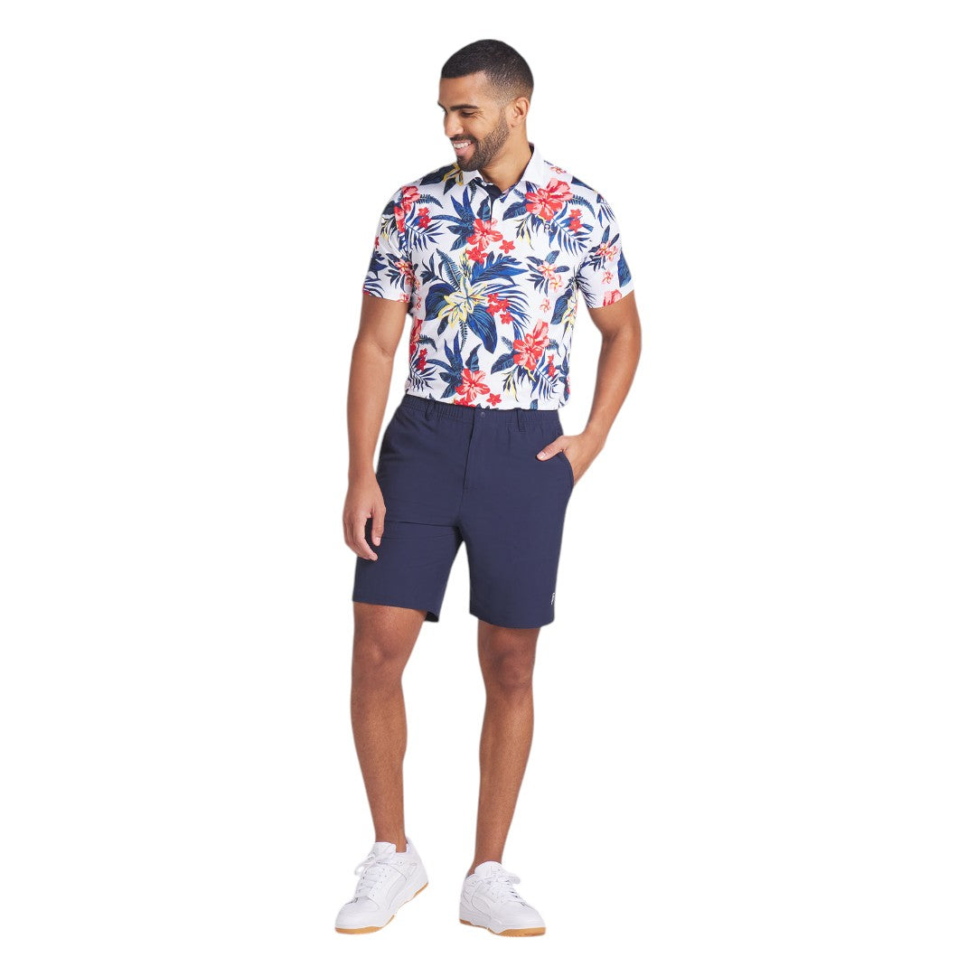 Puma x Palm Tree Crew Floral Golf Polo Shirt 629569