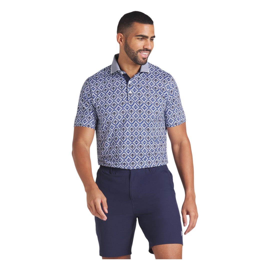 Puma x Palm Tree Crew Tile Golf Polo Shirt 630033