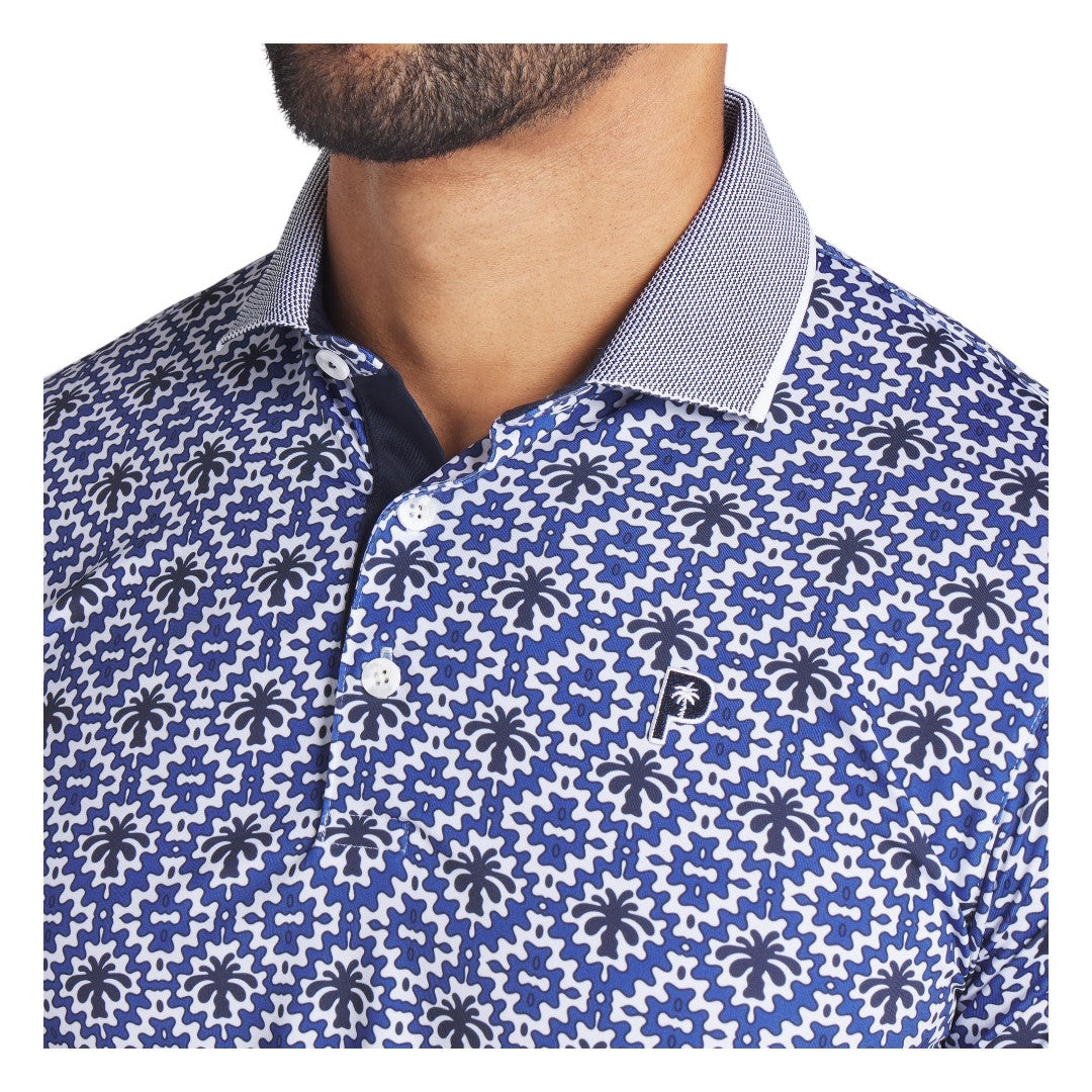 Puma x Palm Tree Crew Tile Golf Polo Shirt 630033