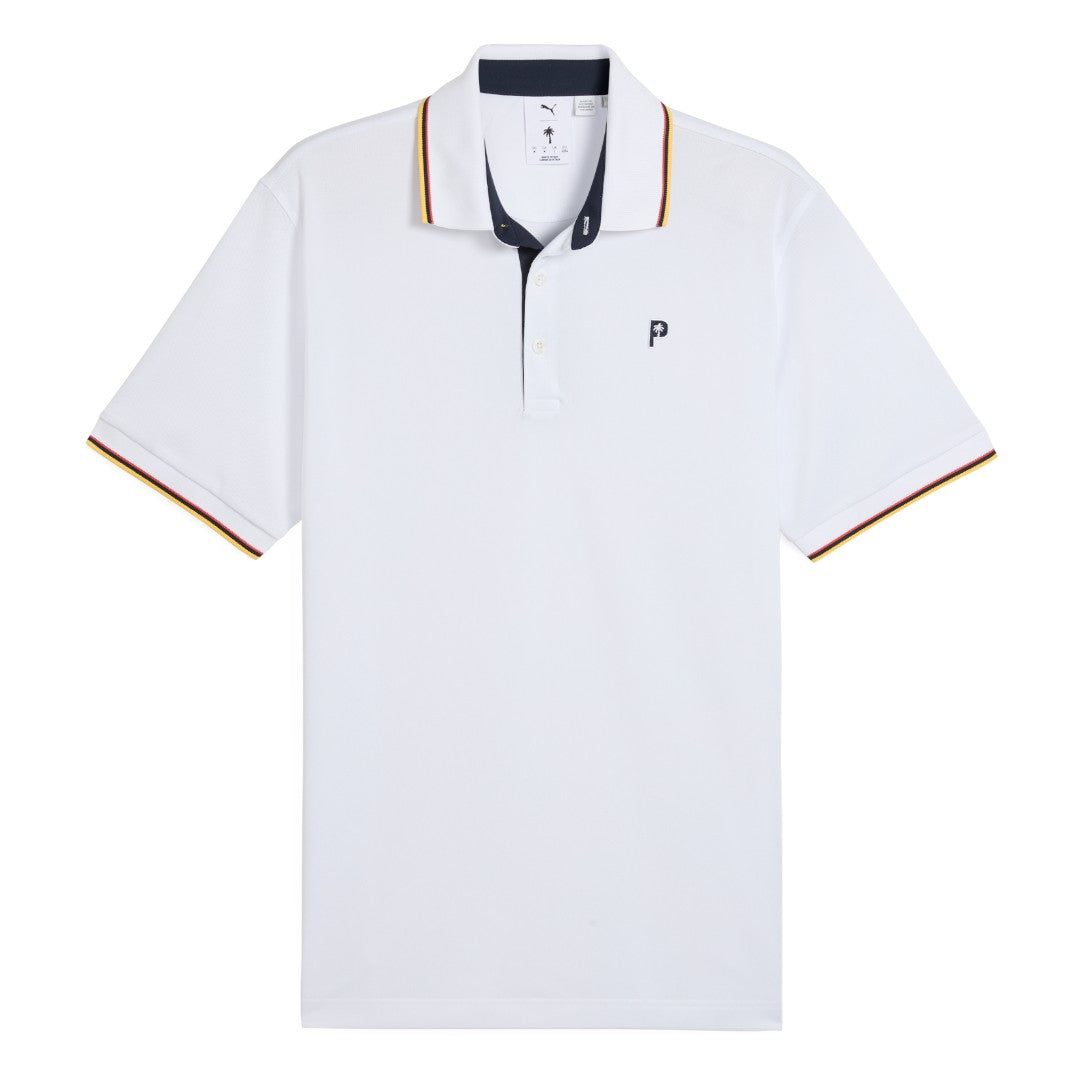 Puma x Palm Tree Crew Tipped Golf Polo Shirt 630034