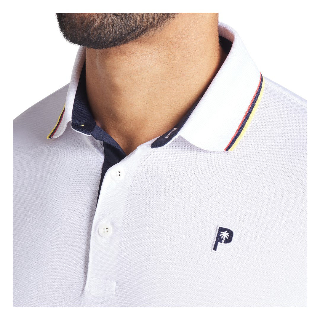 Puma x Palm Tree Crew Tipped Golf Polo Shirt 630034