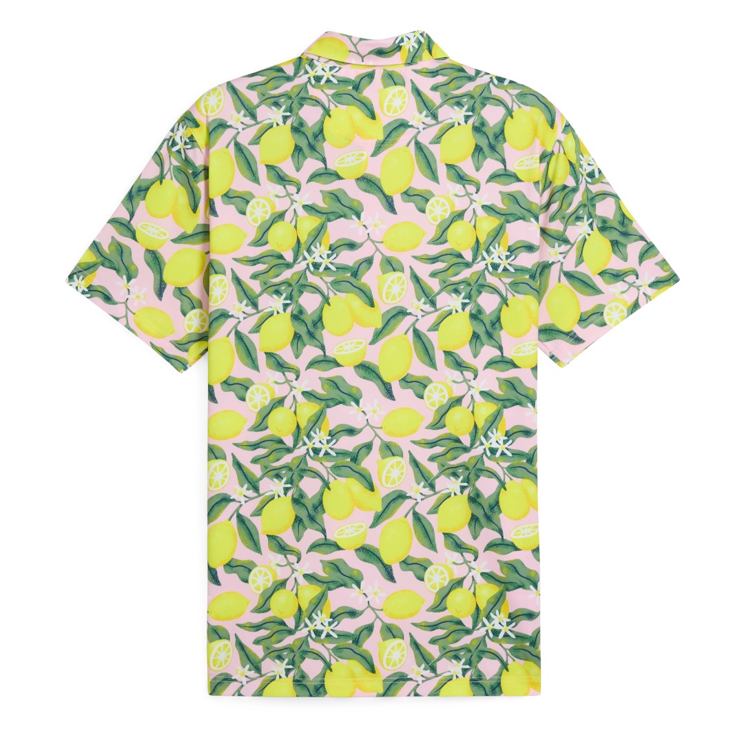 Puma X AP Lemon Branch Golf Polo Shirt 630299