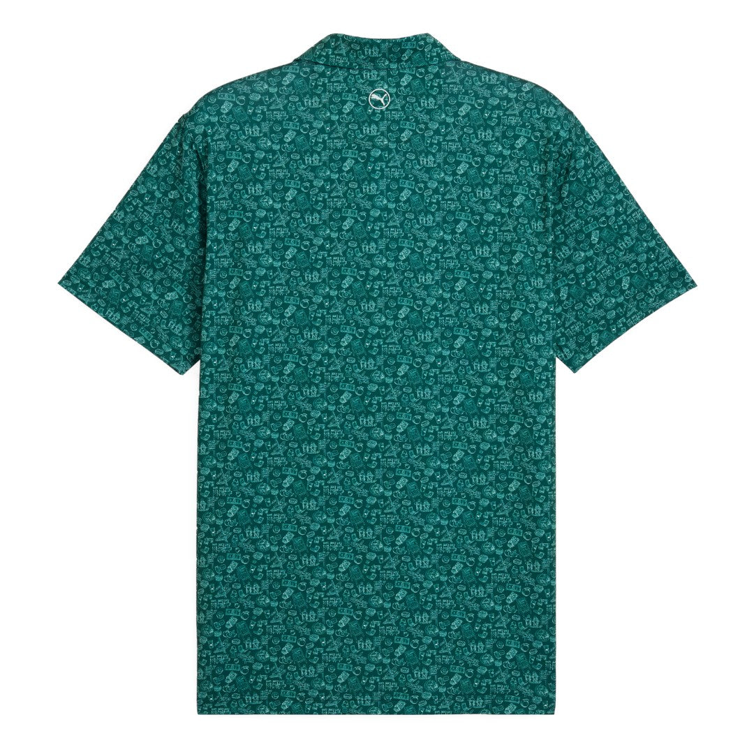 Puma MATTR Peach Stand Golf Polo Shirt 630579