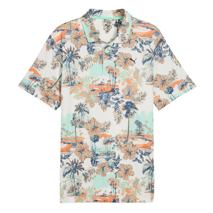 Puma Cloudspun Palm Golf Polo Shirt 634845