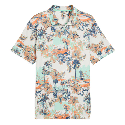 Puma Cloudspun Palm Golf Polo Shirt 634845