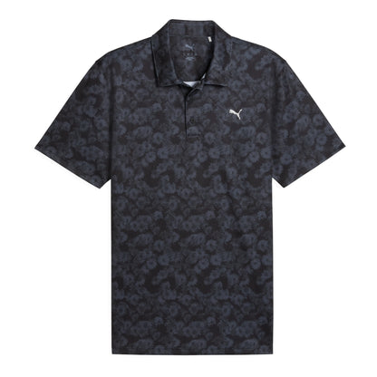 Puma Cloudspun Argyle Bloom Golf Polo Shirt 634854