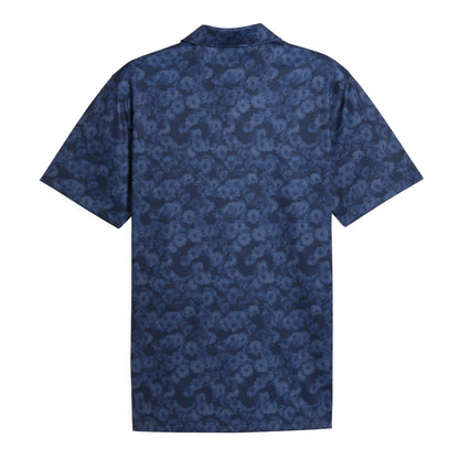 Puma Cloudspun Argyle Bloom Golf Polo Shirt 634854