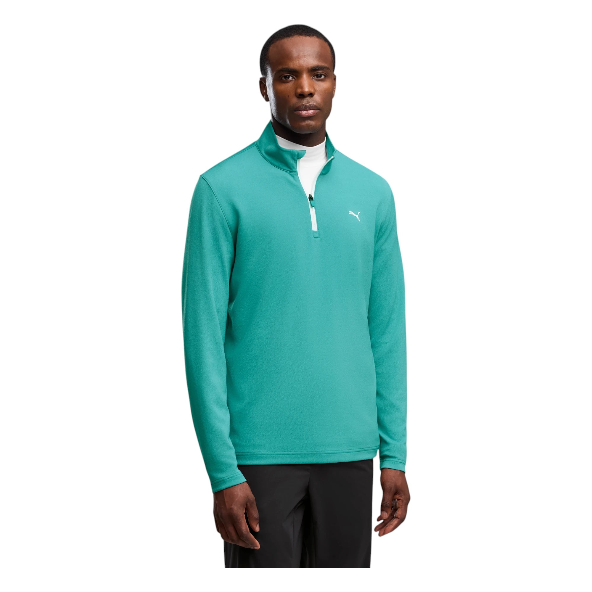 Puma Pure 3.0 Texture 1/4 Zip Golf Mid Layer 635476