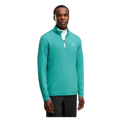 Puma Pure 3.0 Texture 1/4 Zip Golf Mid Layer 635476