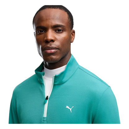 Puma Pure 3.0 Texture 1/4 Zip Golf Mid Layer 635476