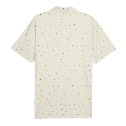 Puma X Arnold Palmer Cloudspun Lemon Golf Polo Shirt 635591