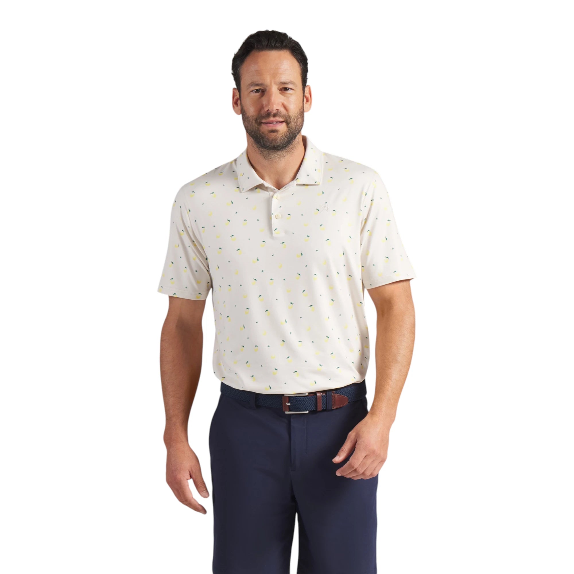 Puma X Arnold Palmer Cloudspun Lemon Golf Polo Shirt 635591