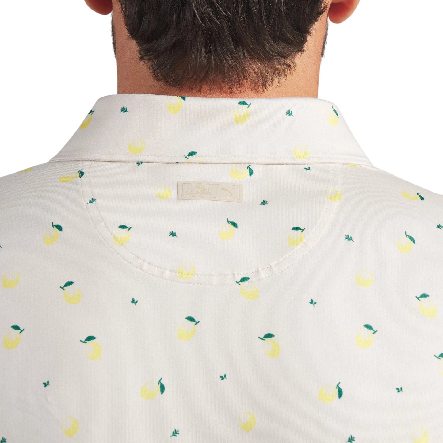 Puma X Arnold Palmer Cloudspun Lemon Golf Polo Shirt 635591