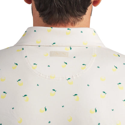 Puma X Arnold Palmer Cloudspun Lemon Golf Polo Shirt 635591