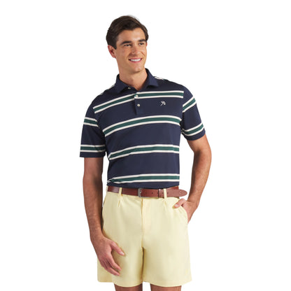 Puma X Arnold Palmer Pique Stripe Golf Polo Shirt 635592