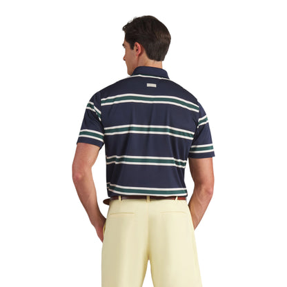 Puma X Arnold Palmer Pique Stripe Golf Polo Shirt 635592