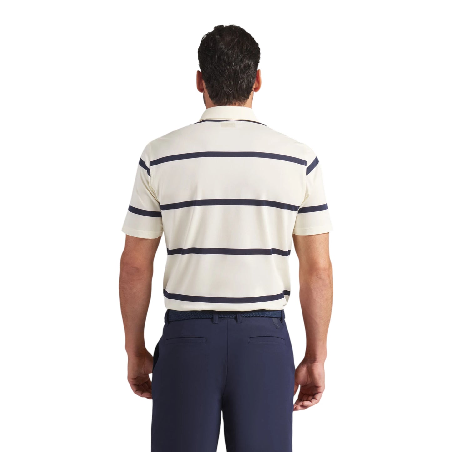 Puma X Arnold Palmer Pique Stripe Golf Polo Shirt 635592