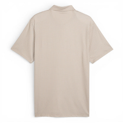 Puma Mono Check Golf Polo Shirt 636471