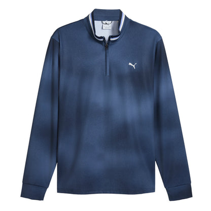 Puma Coastal Claret 1/4 Zip Golf Mid Layer 637668