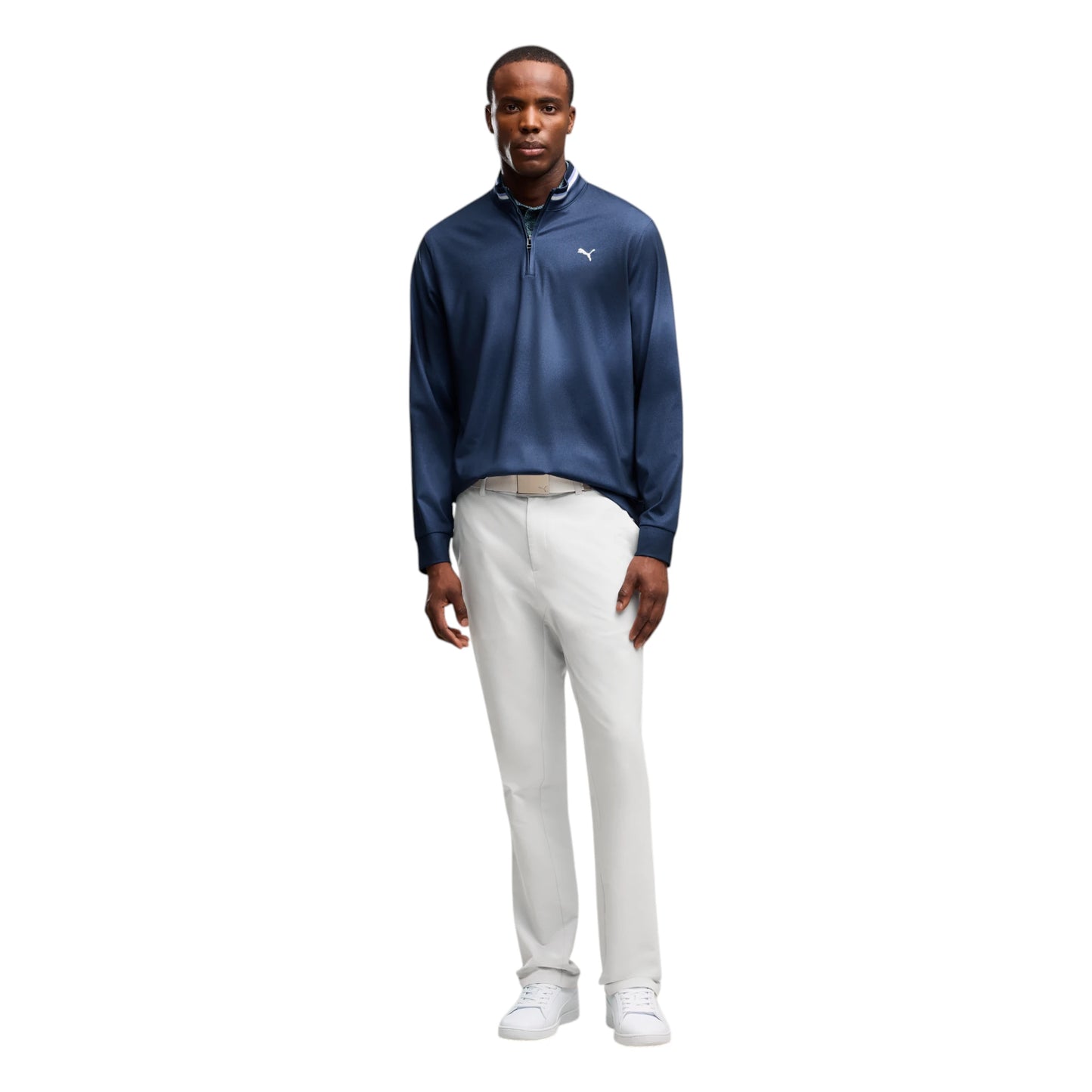 Puma Coastal Claret 1/4 Zip Golf Mid Layer 637668