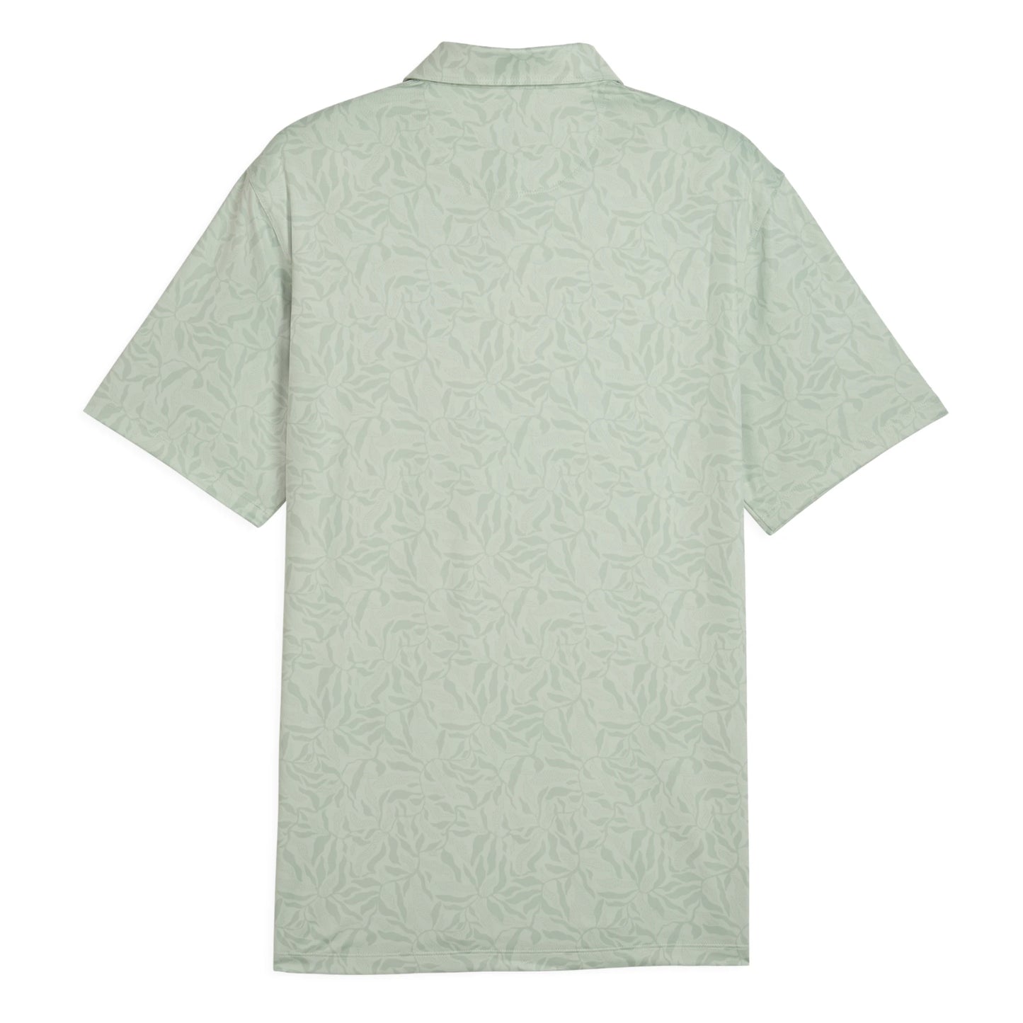 Puma Cloudspun Marine Botanical Golf Polo Shirt 637687