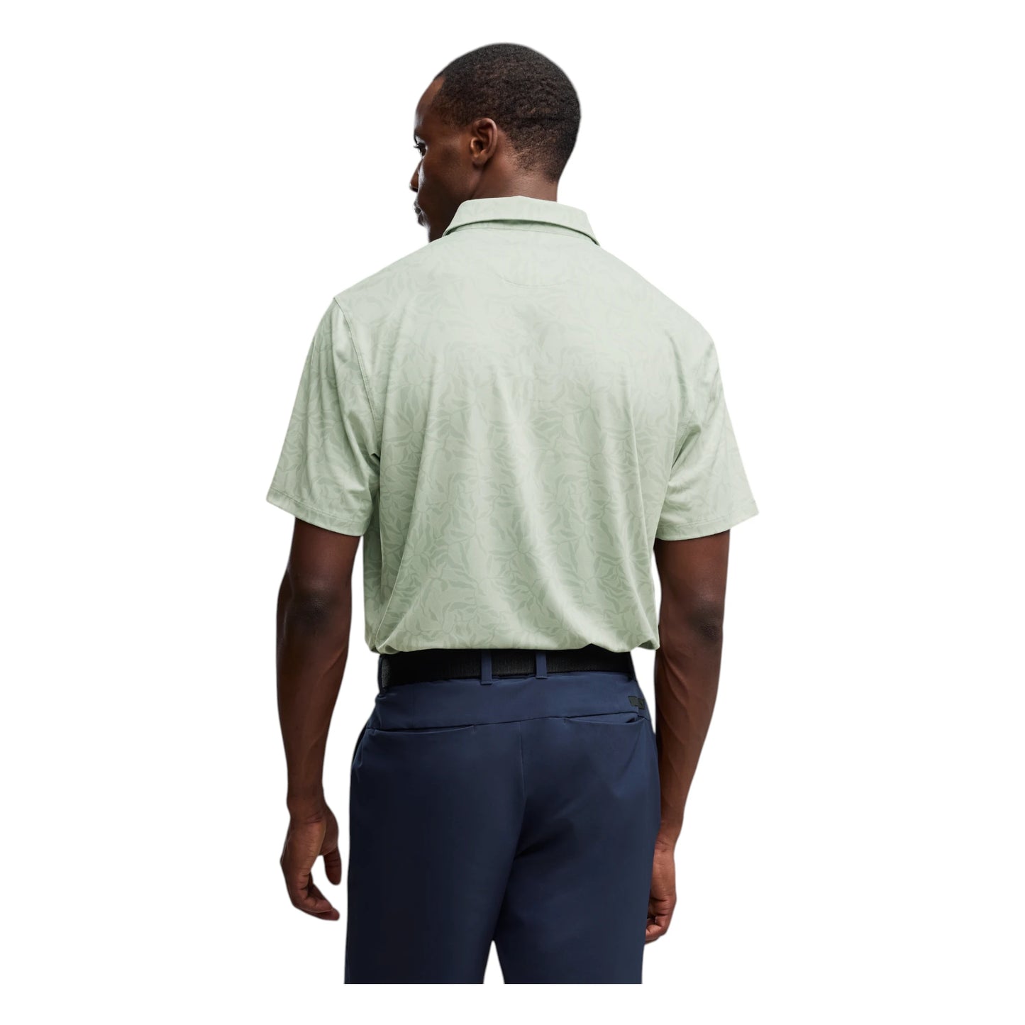 Puma Cloudspun Marine Botanical Golf Polo Shirt 637687