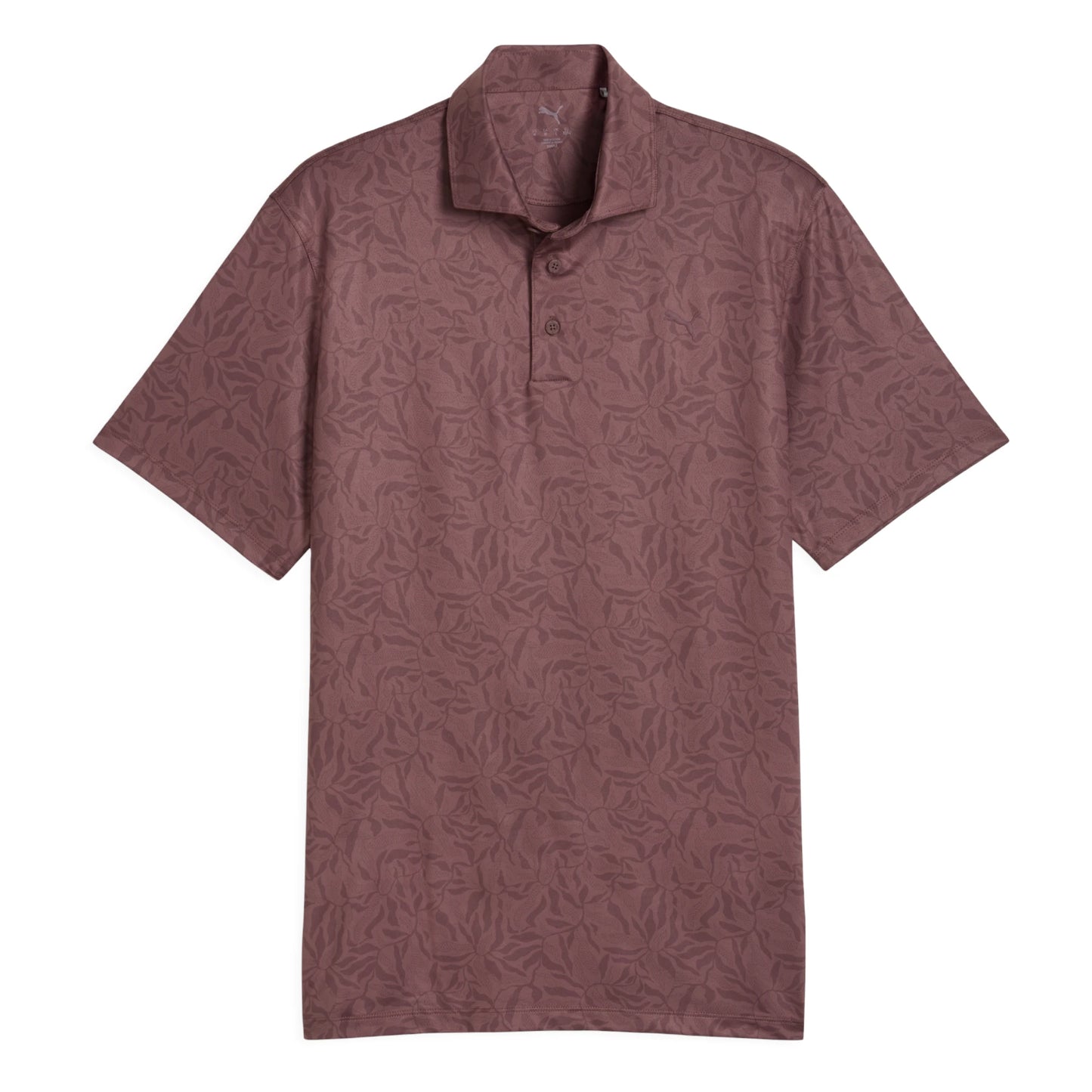 Puma Cloudspun Marine Botanical Golf Polo Shirt 637687