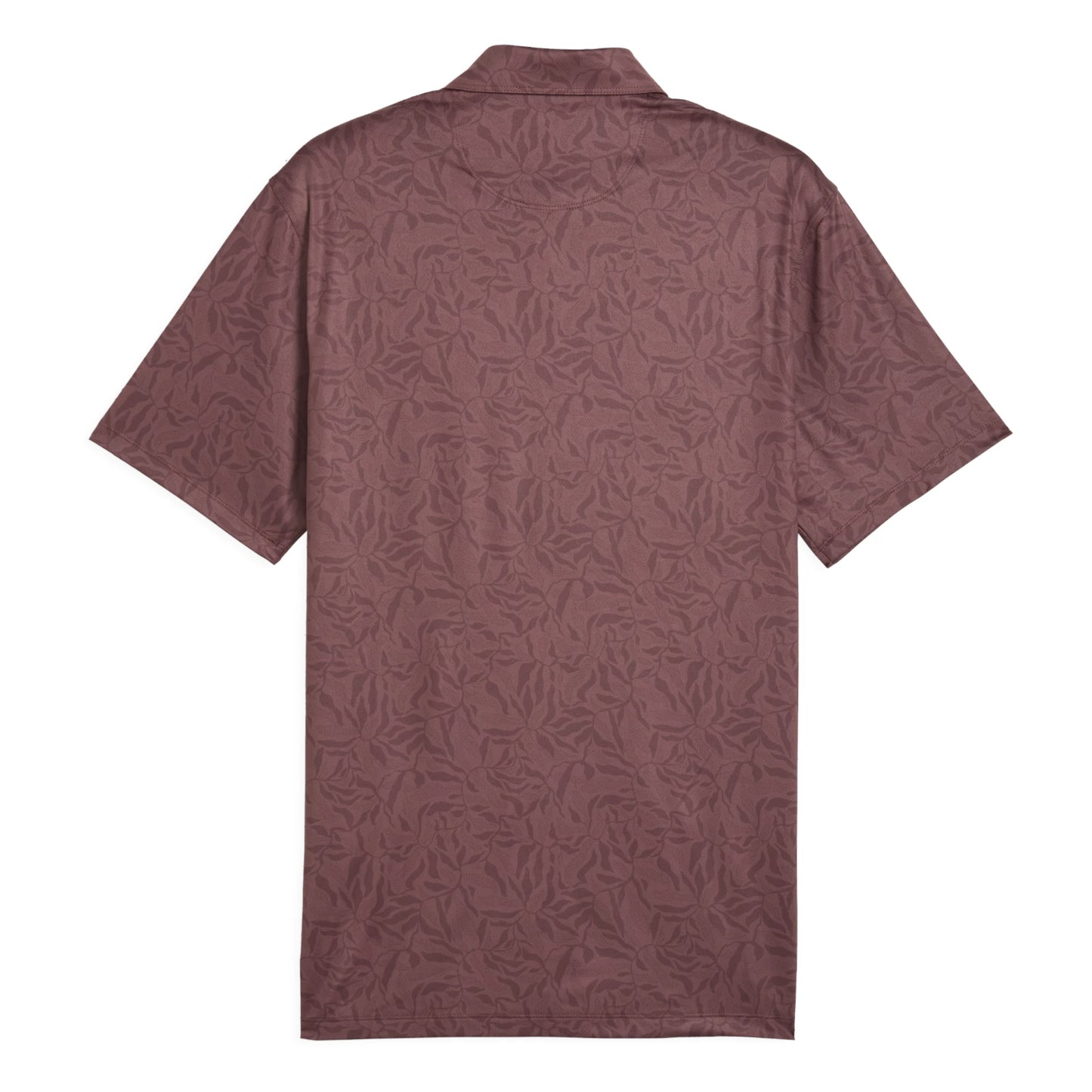 Puma Cloudspun Marine Botanical Golf Polo Shirt 637687