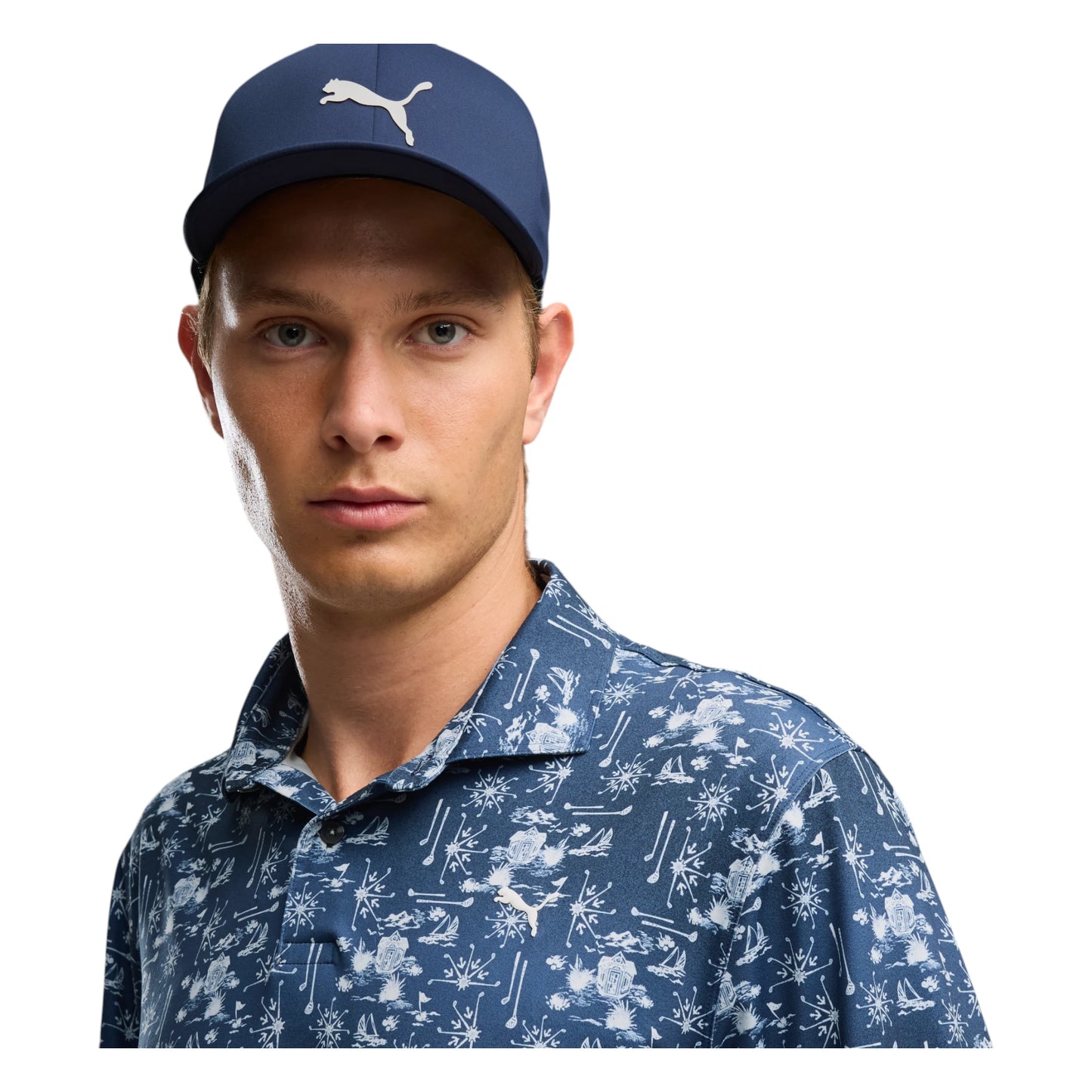 Puma Coastal Claret Golf Polo Shirt 637689