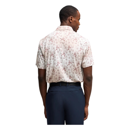 Puma Coastal Claret Golf Polo Shirt 637689