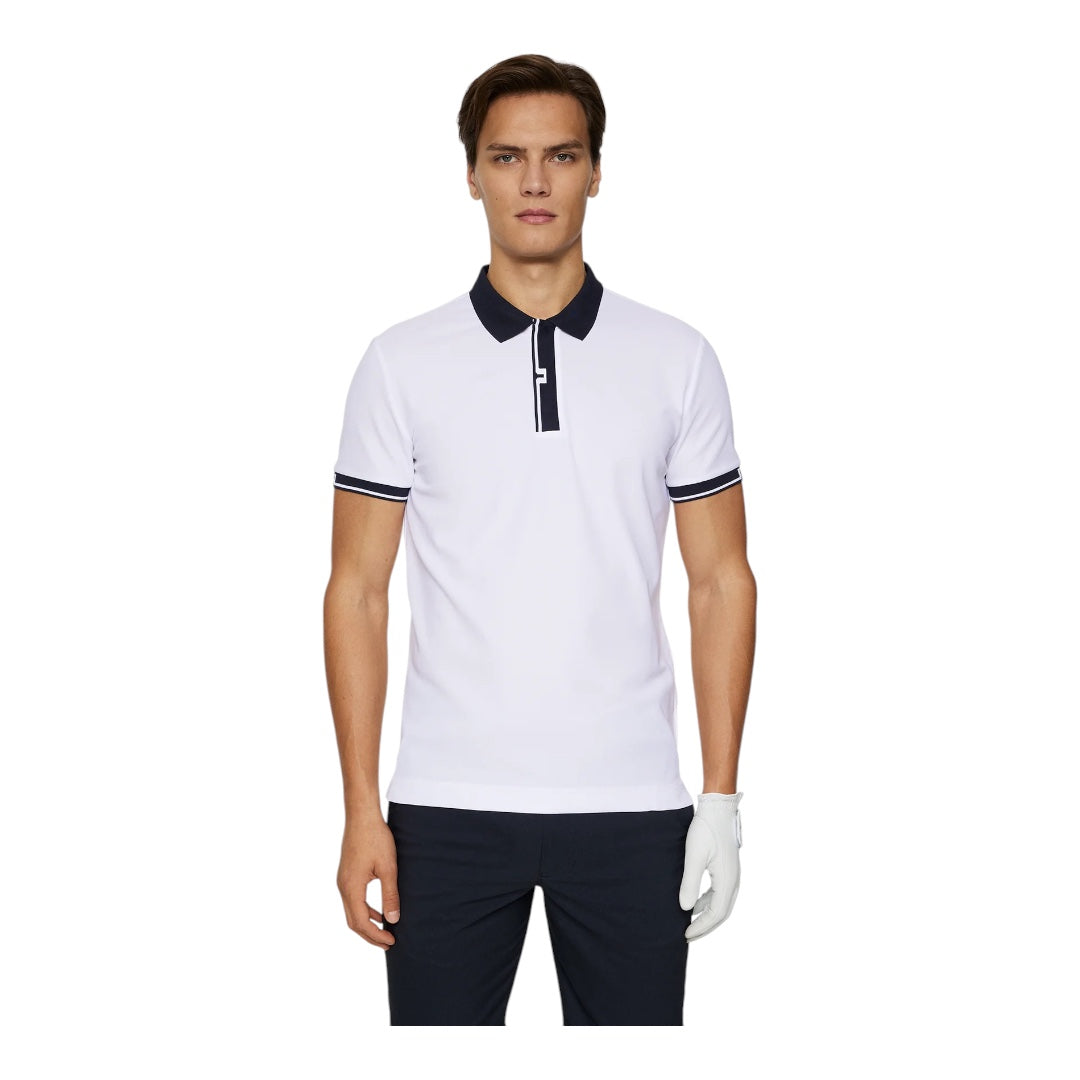 J. Lindeberg Bay Slim Golf Polo Shirt GMJT12492
