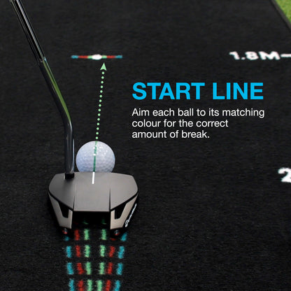 Me and My Golf Breaking Ball 11ft Putting Mat