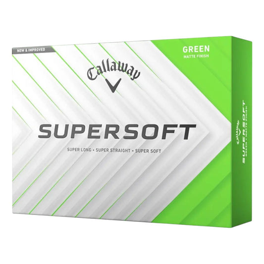 Callaway 2025 Supersoft Golf Balls | Green