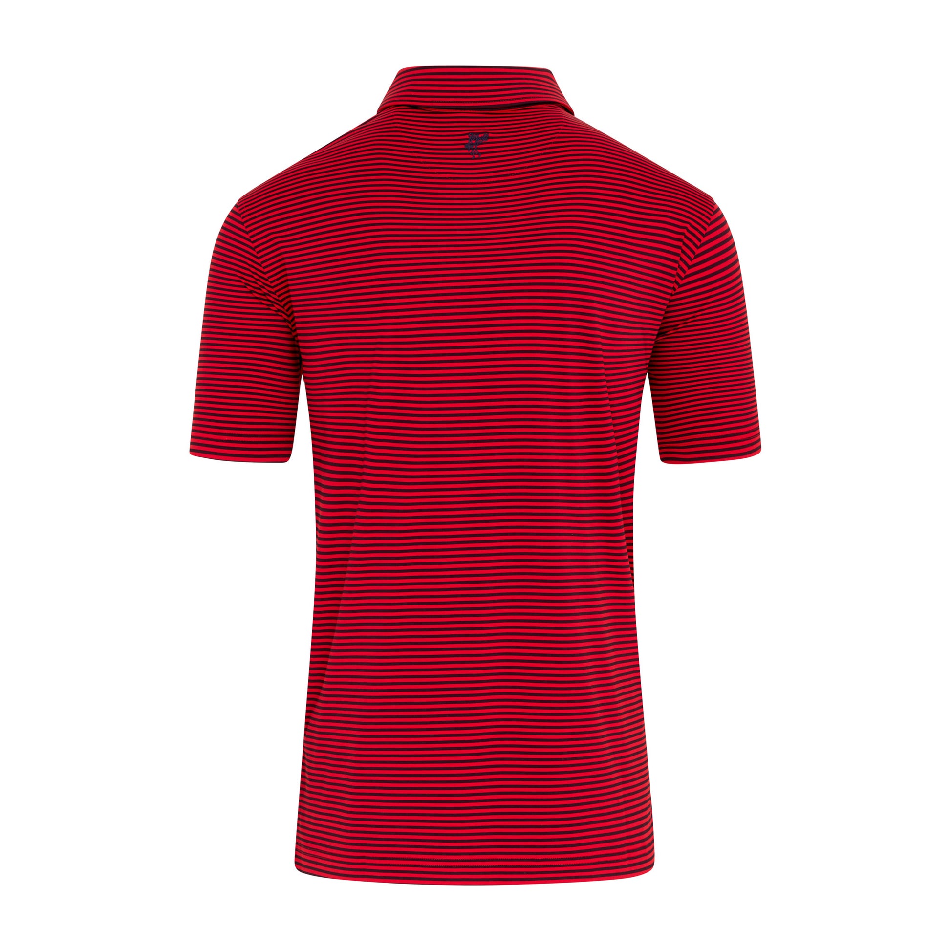 Ashworth Striped Tech Jersey Golf Polo Shirt AM1011