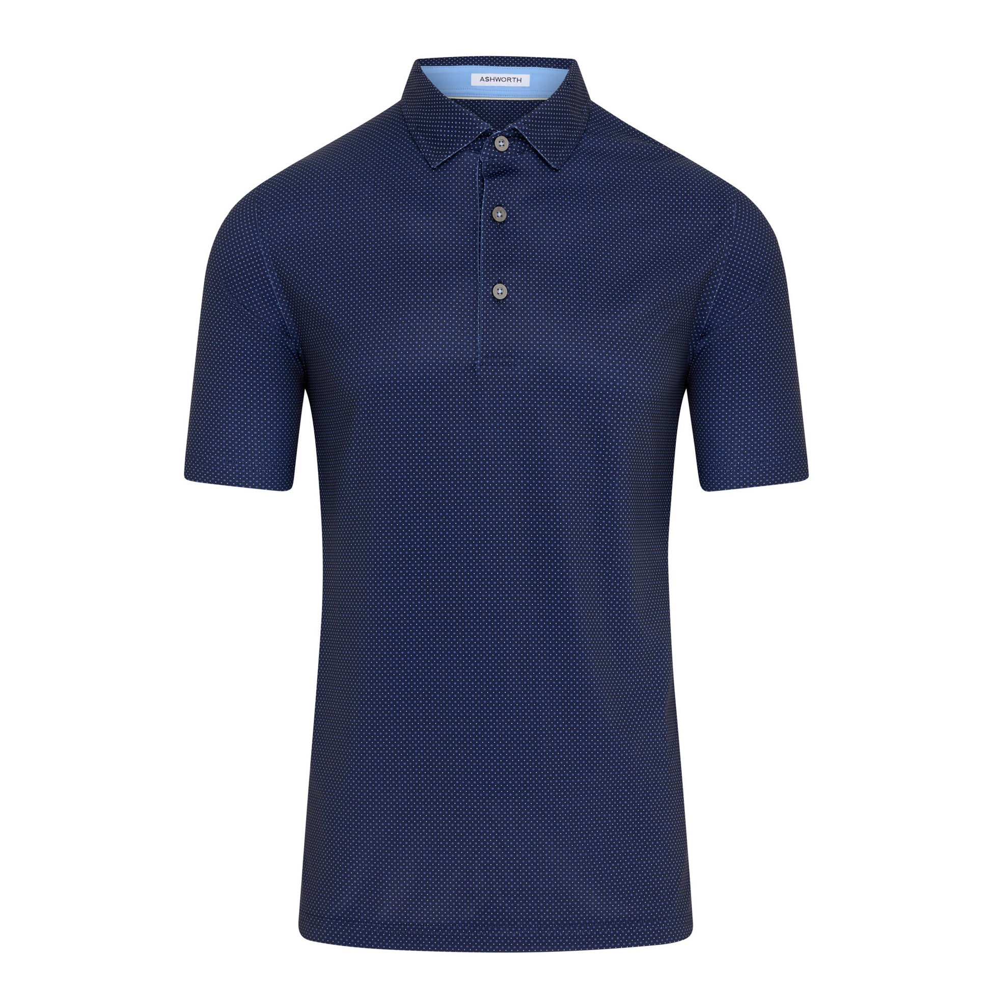 Ashworth Micro Dot Golf Polo Shirt AM1027