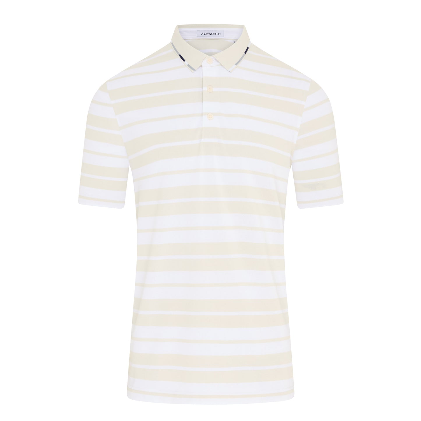 Ashworth Rugby Stripe Golf Polo Shirt AM1064