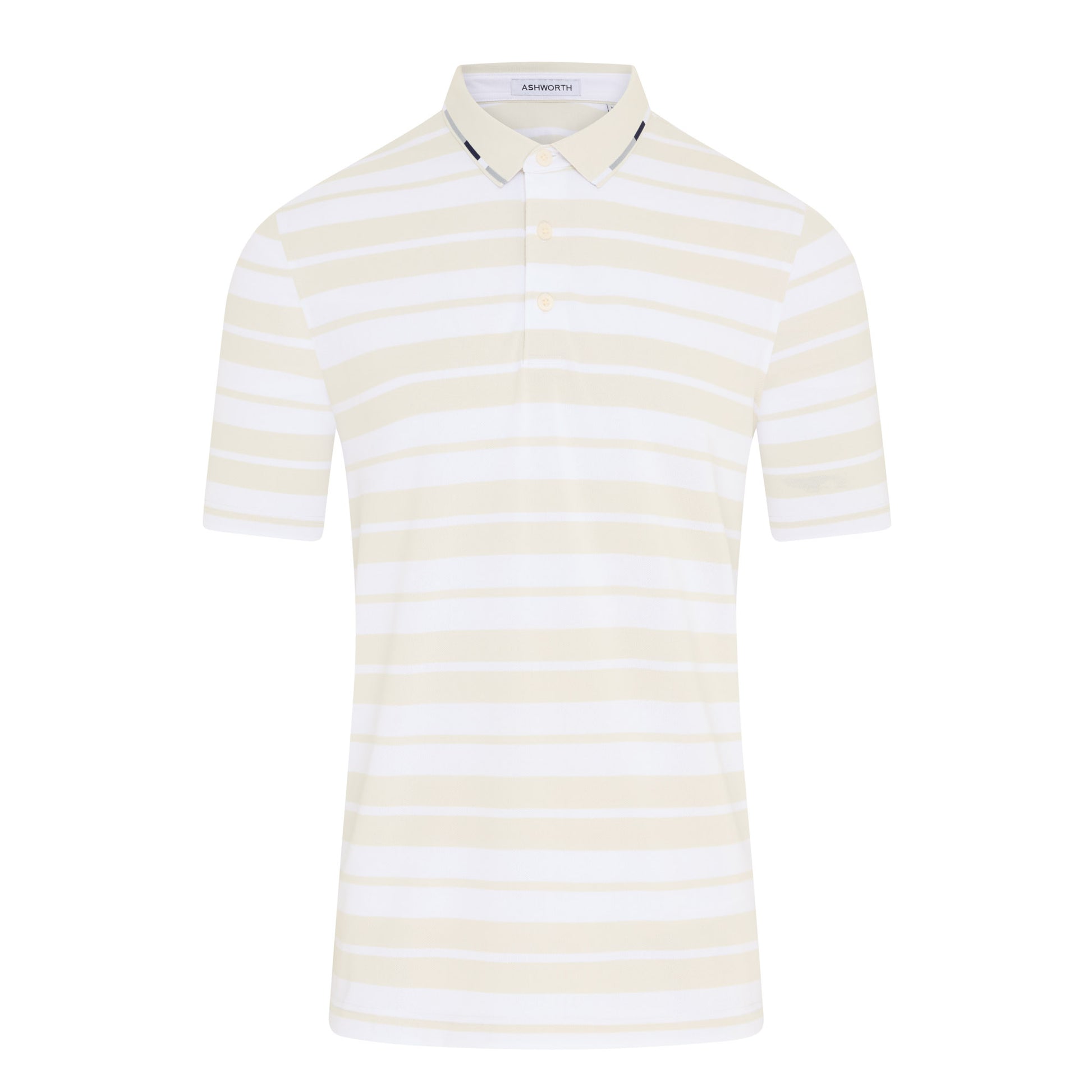 Ashworth Rugby Stripe Golf Polo Shirt AM1064