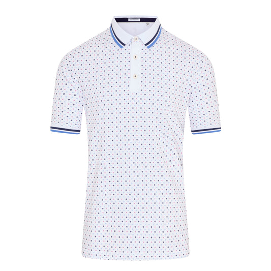 Ashworth Ditzy Floral Golf Polo Shirt AM1072