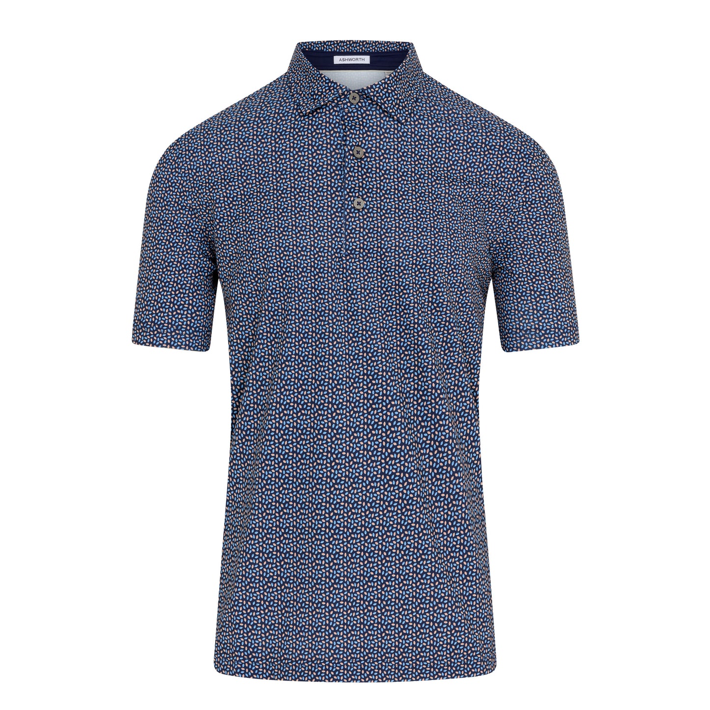 Ashworth Bowtie Leaf Golf Polo Shirt AM1074