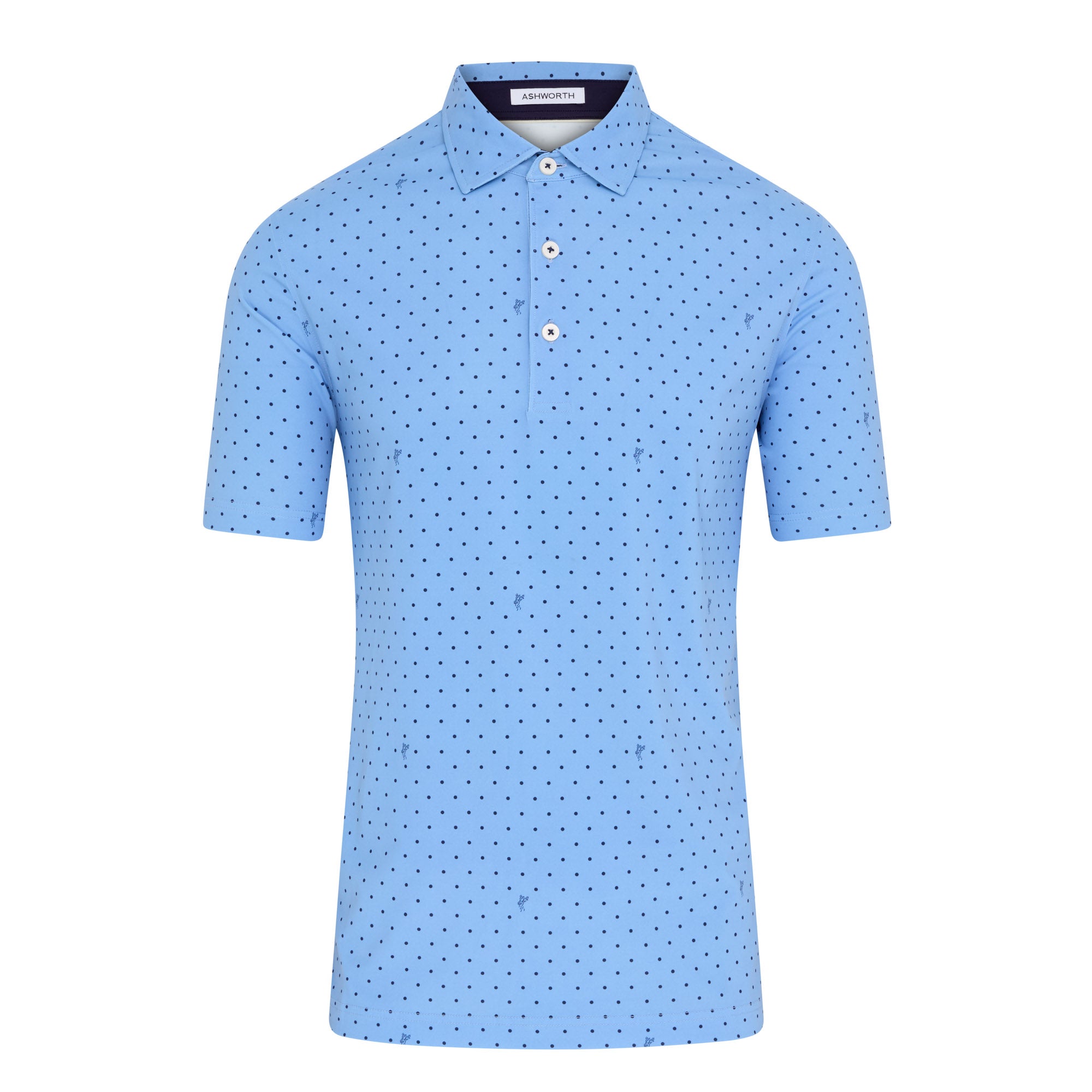 Ashworth Signature Golfman Golf Polo Shirt AM1102